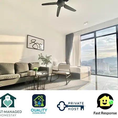 Beacon Executive Suites #Minimalist #Skypool #Georgetown #6Pax #2Br 2Bath #3 Queen #Quality Well Maintained #Private Host Exterior photo